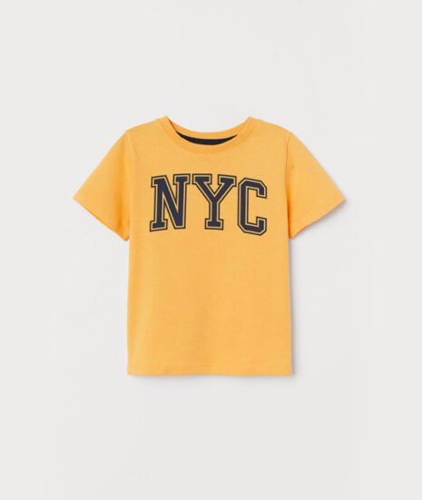 T-shirt With Printed Motif